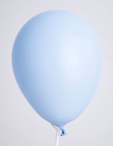 Light Blue Pastel balloons 5 